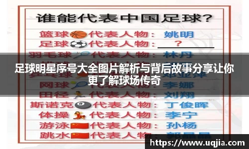 足球明星序号大全图片解析与背后故事分享让你更了解球场传奇